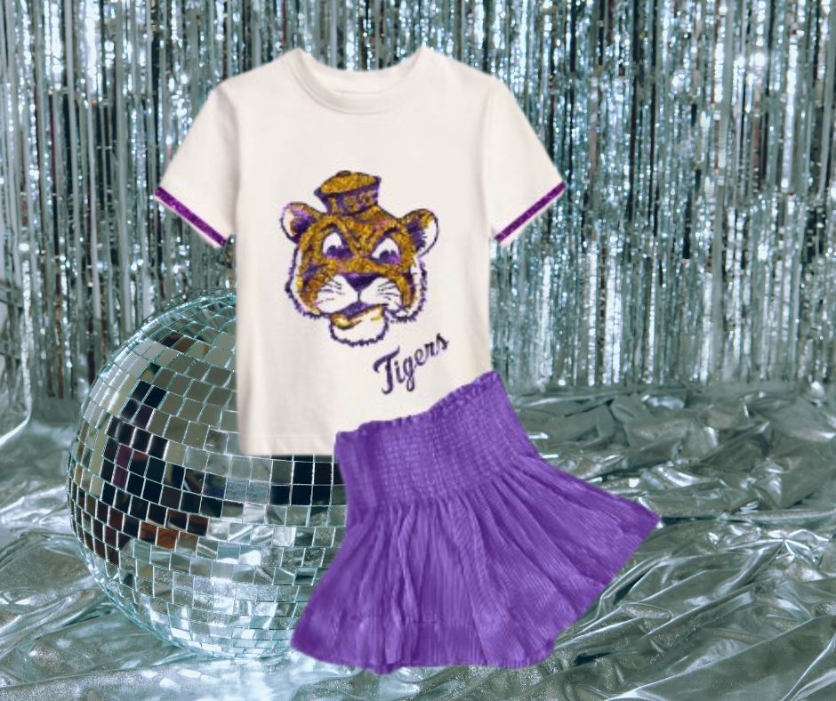 Retro Tiger Tee - Kids