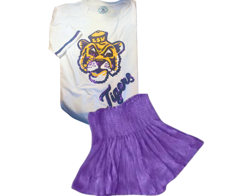 Retro Tiger Tee - Adult