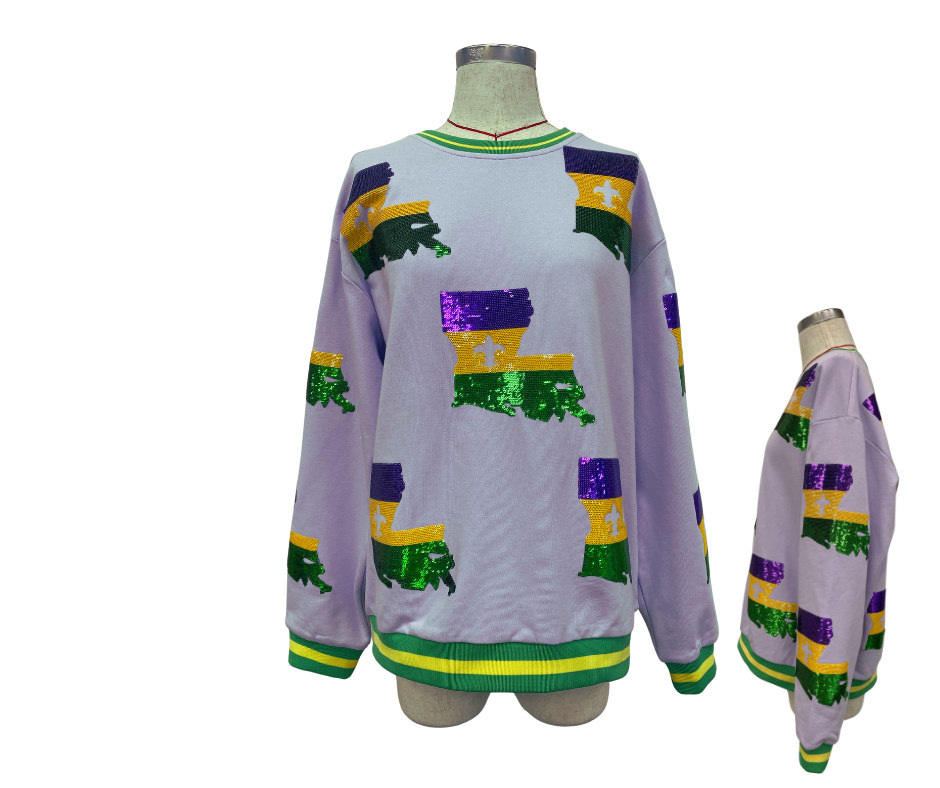 Louisiana State Mardi Gras (Mommy + Me)