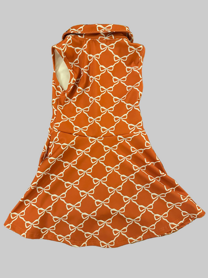 Texas Bow Pattern Athletic Dress