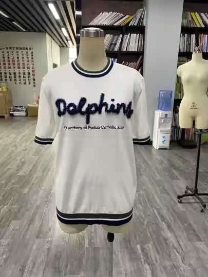 St Anthony Dolphins Tinsel Top
