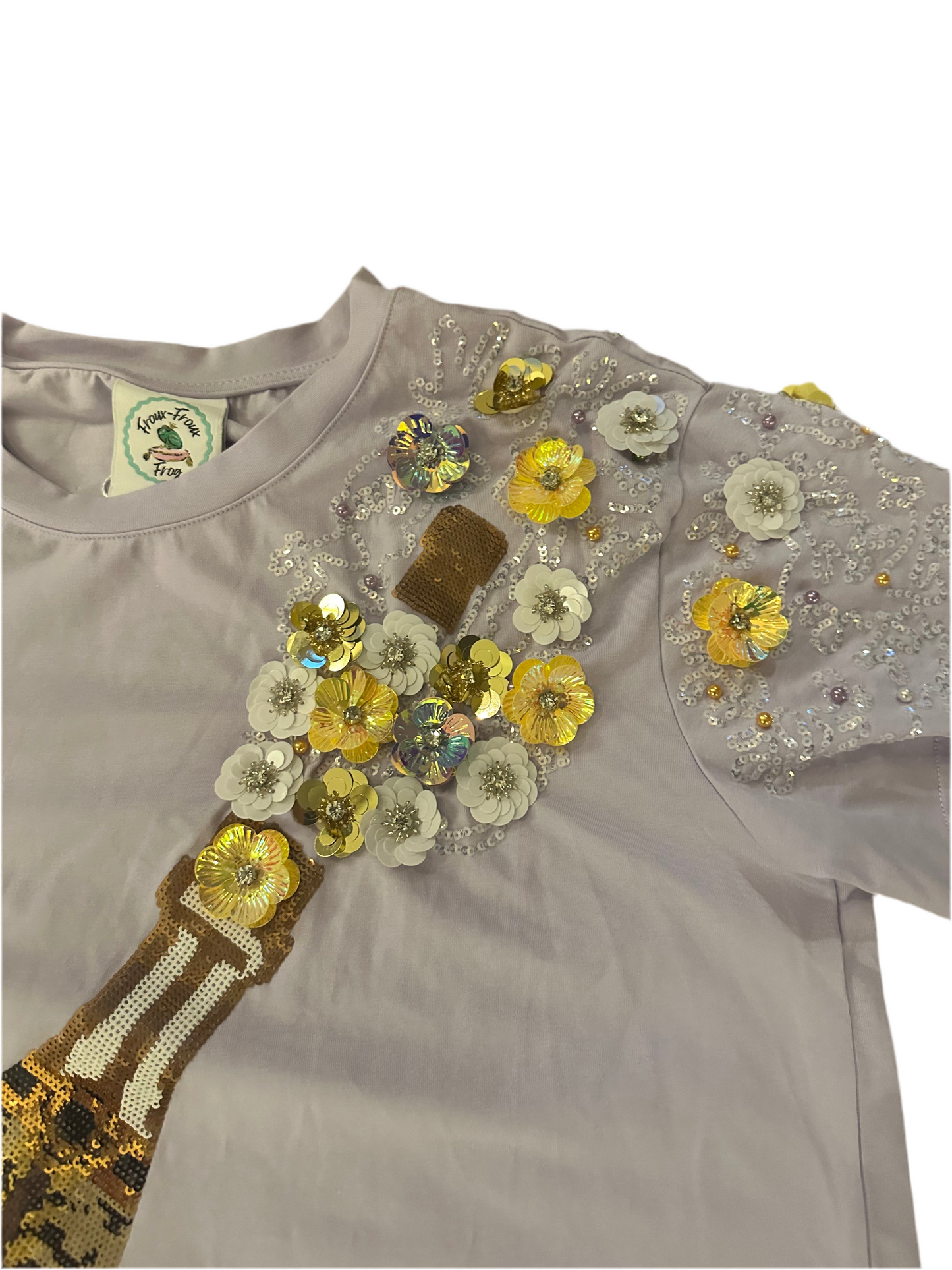 Tiger Print Champagne Shirt