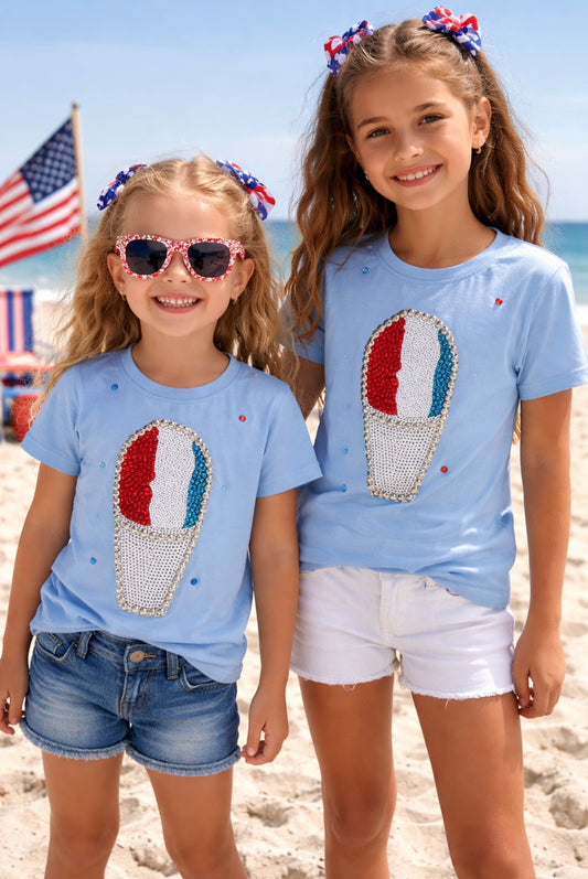 Red,White, and Blue Patriotic Snow Cone Shirt