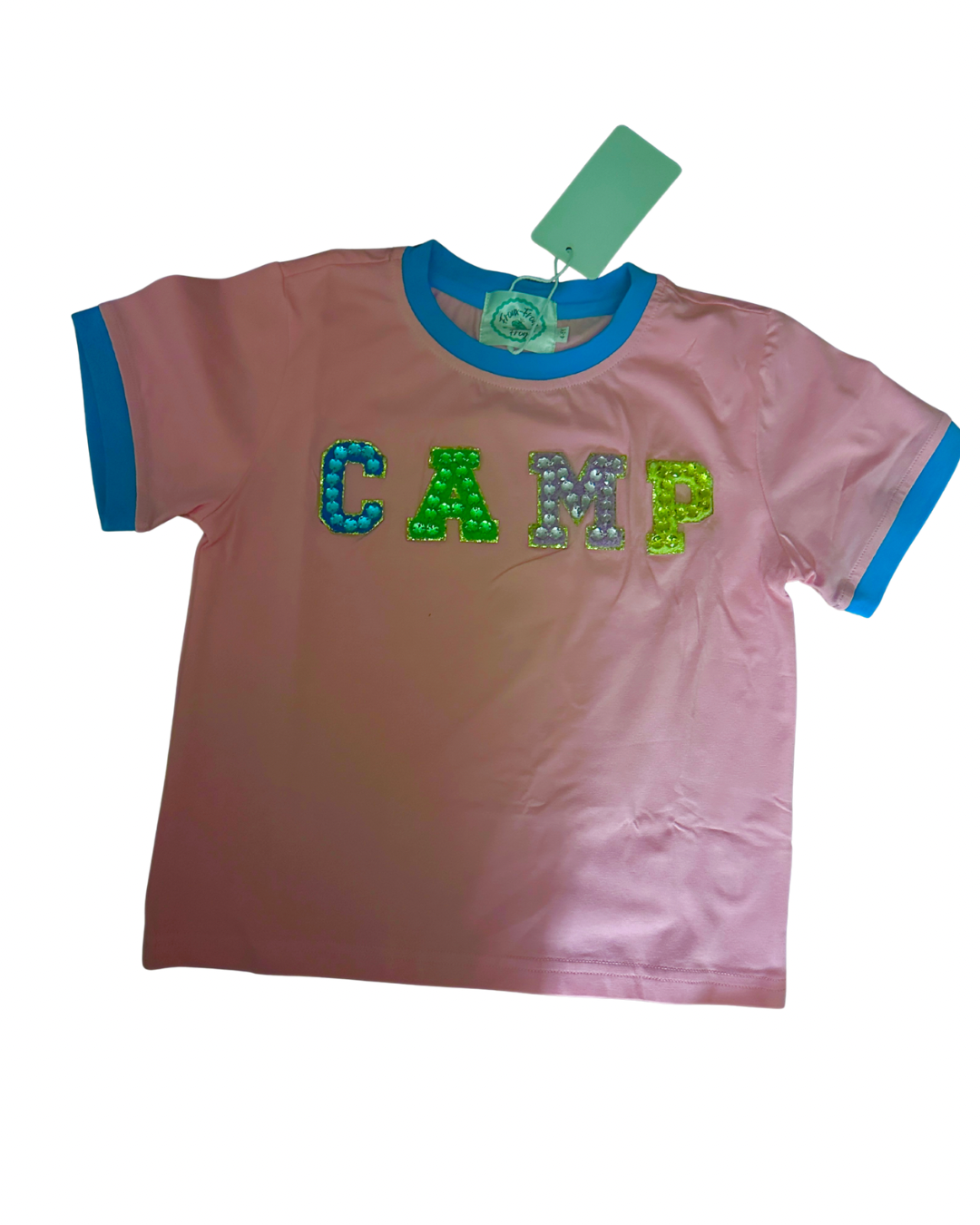 Girls Crystal CAMP Shirt