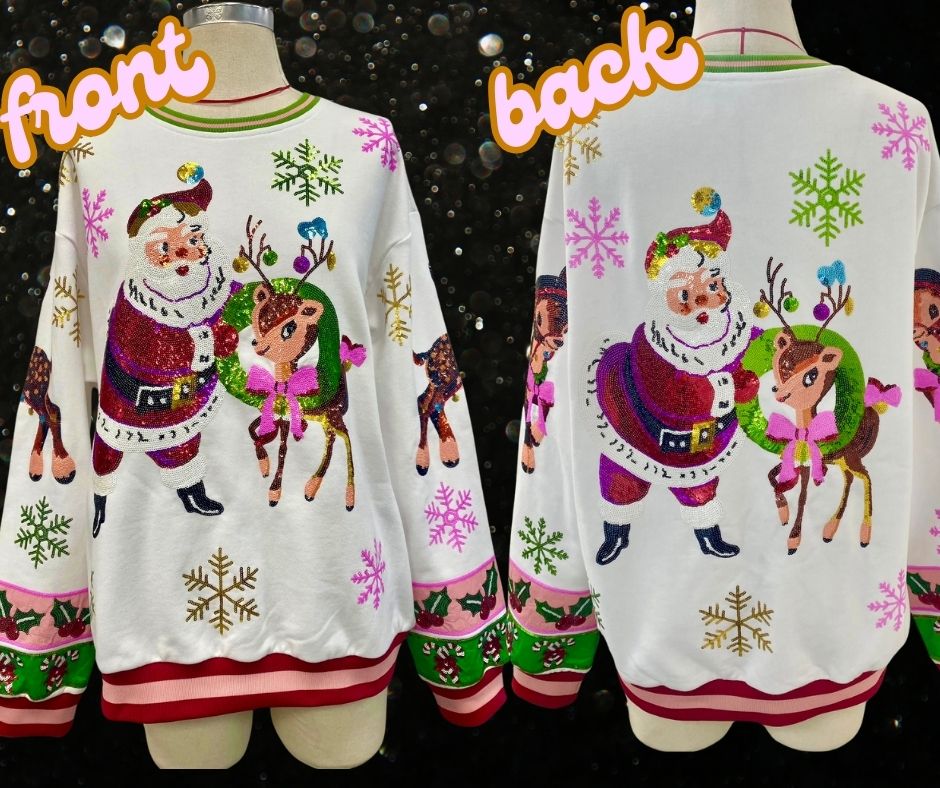 Retro Santa Sweatshirt - Exclusive